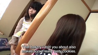 Subtitled Japanese risky sex with voluptuous mother in law
