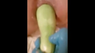 Gay Pig Anal Gape Extreme Vegetable