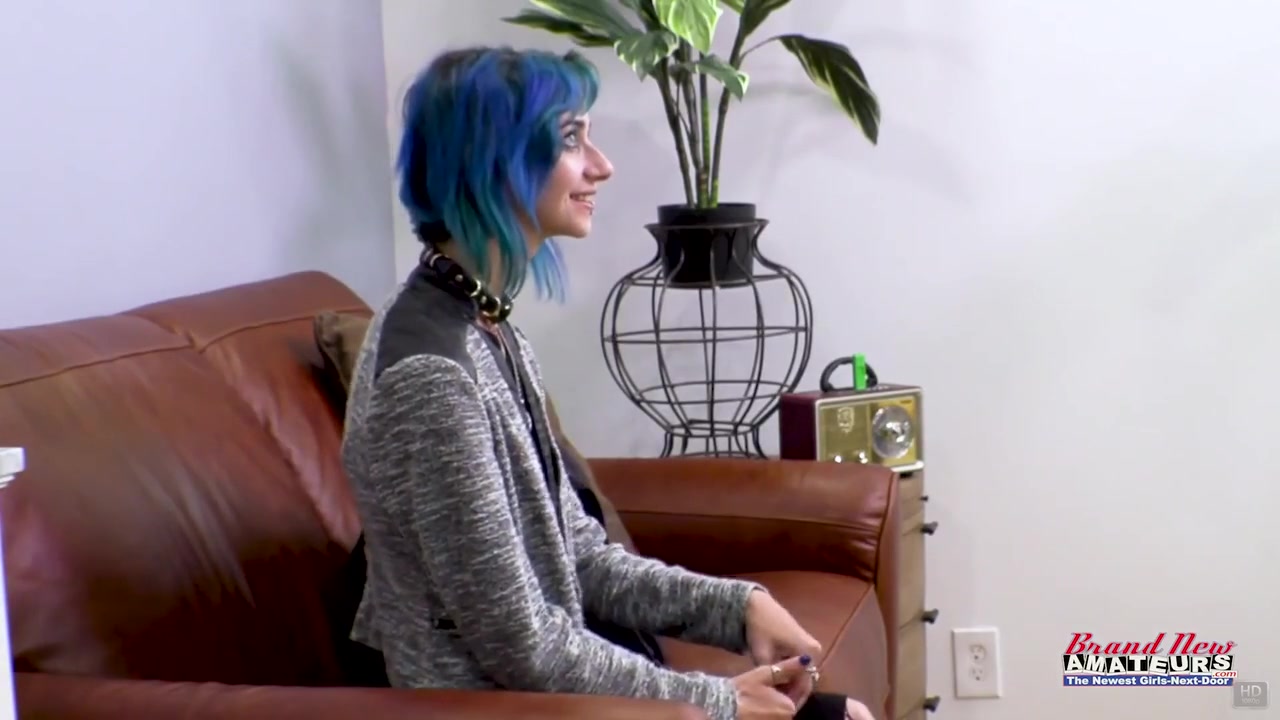 Blue Haired Inara Gets Pussy And Ass Fucked After Giving A Blowjob!