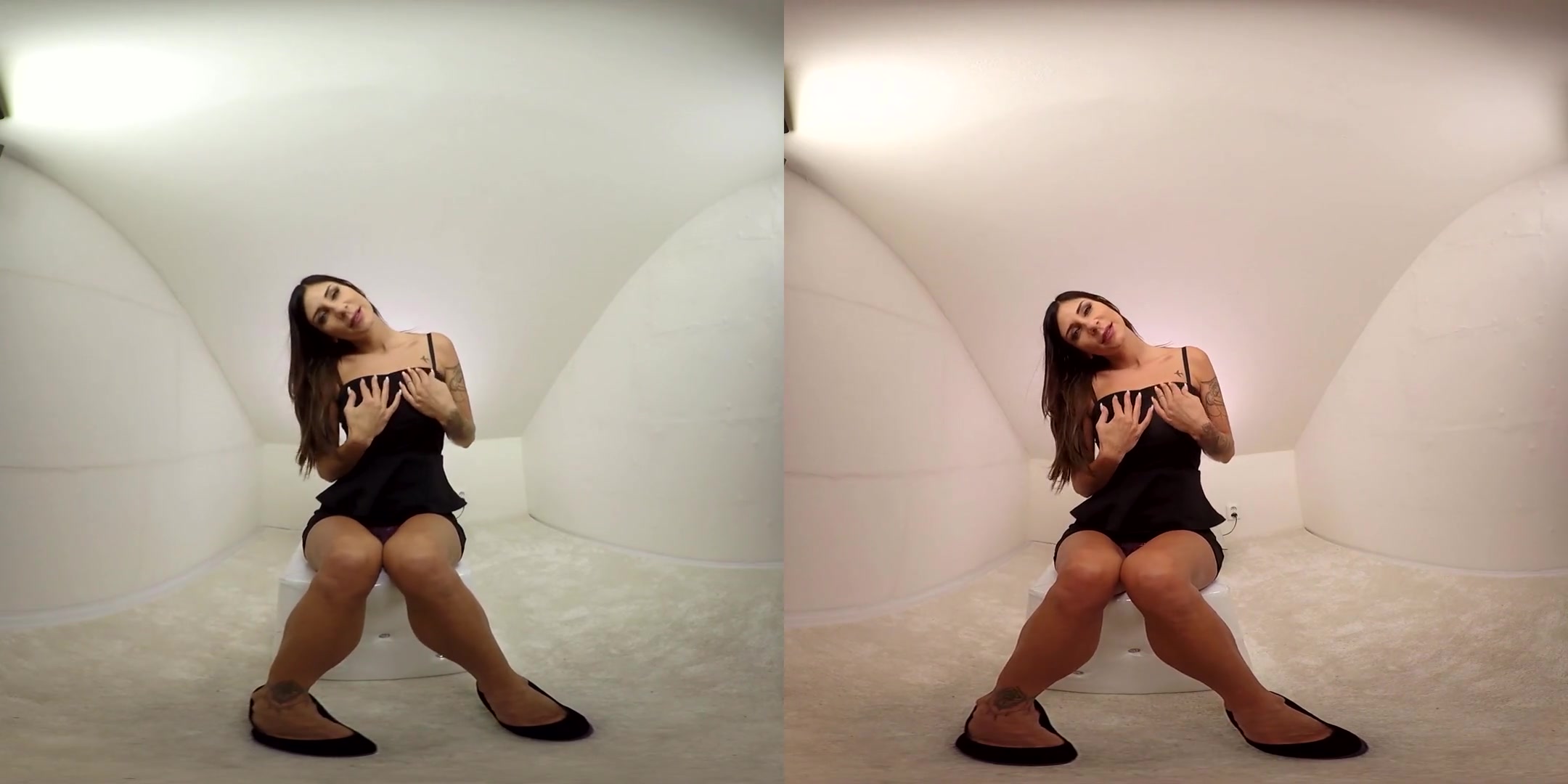 Rachel Evans in Brunette Rachel Evans Toying - BravoModelsMedia