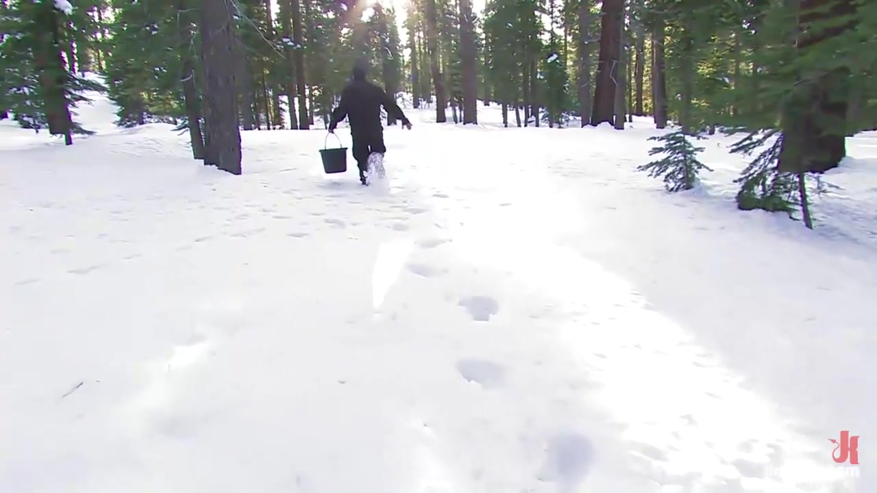 Kristine Dia Zerva Amber Keen Nina in Tahoe: Exiled From Dick Mountain Pt 4: Busy Day Out Doors - HogTied