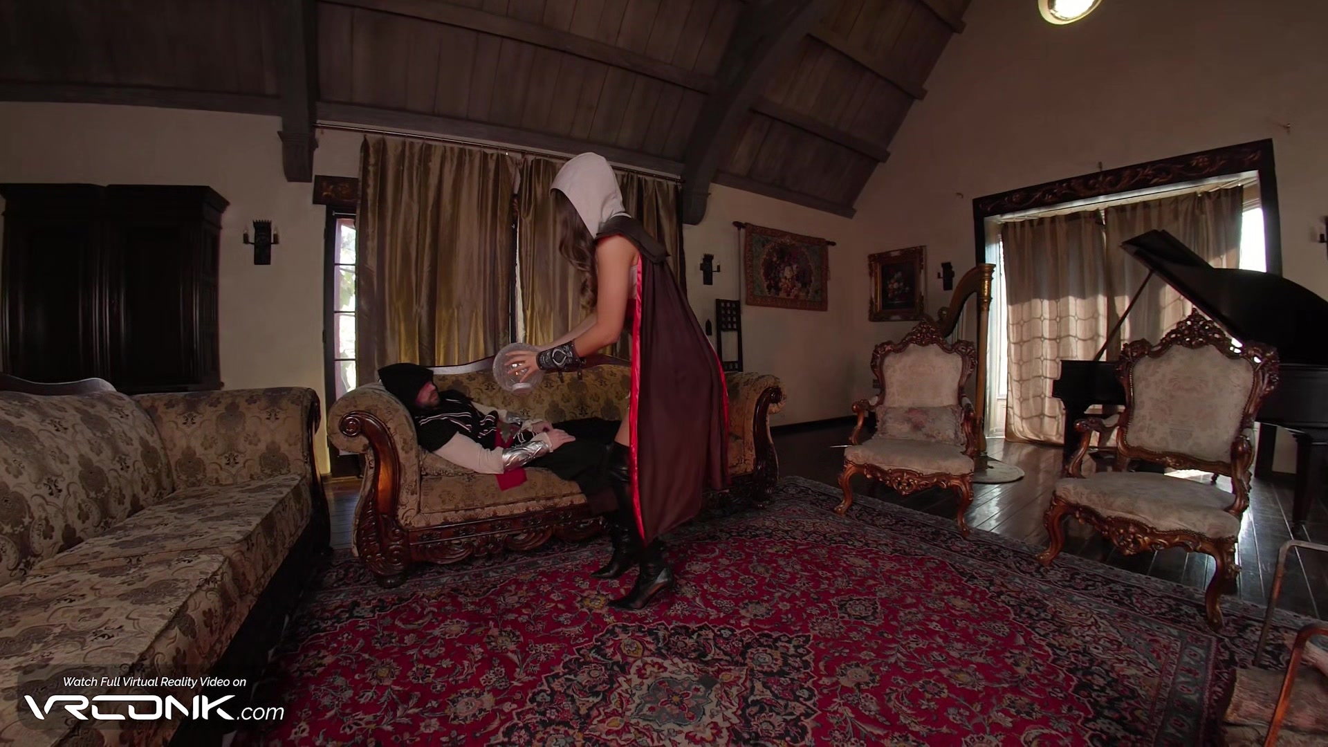 VR Conk Assassins Creed Sexy Babe Gizelle Blanco Fuck and Suck In XXX Parody PT3 HD Porn