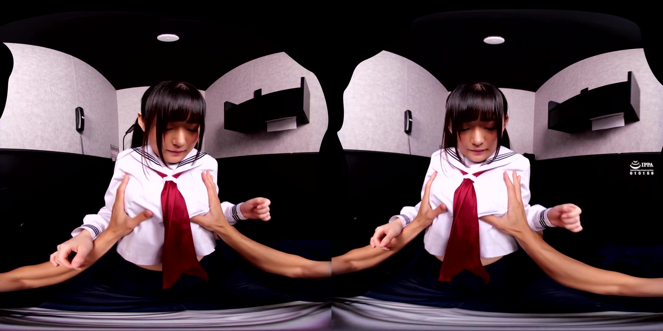 Can you Find the Masturbating in the Cafe and Fuck Her?; Cute Japanese Idol