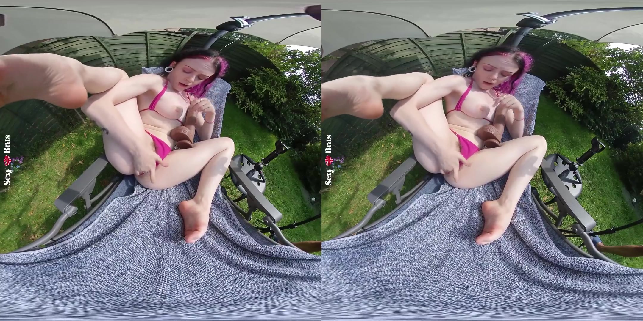 Punky Brit Brat Plays With BBC