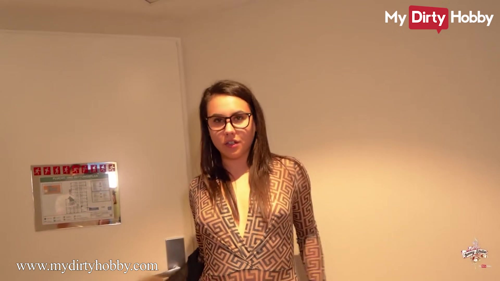 MyDirtyHobby - Petite Secretary With Nerdy