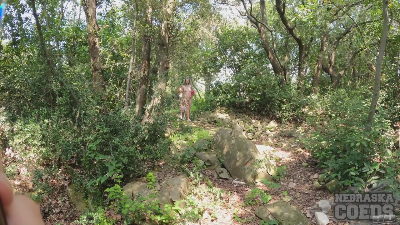 On Vacation Hiking Hude Outdoors With Rebeka Ruby And Cheri Abandoned Island