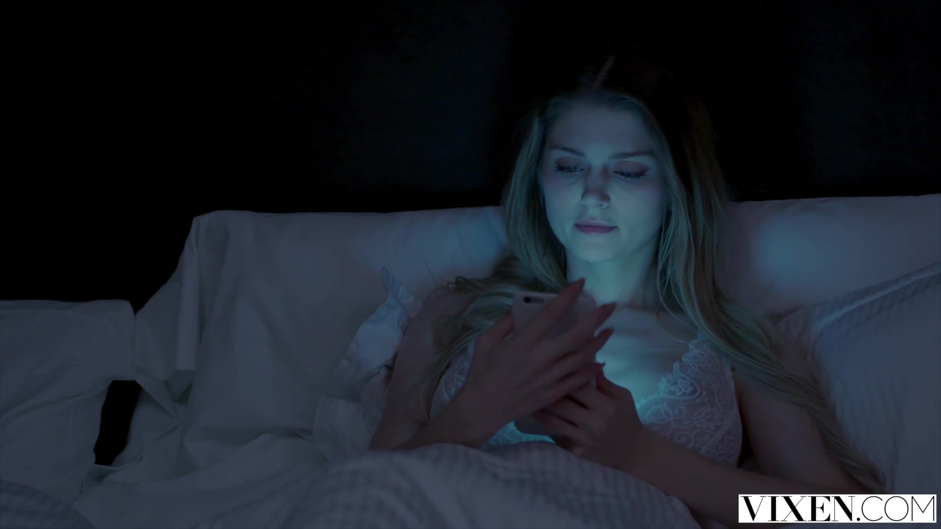 VIXEN Hot Blonde teen 18+ Gets Caught Cheating On Tape