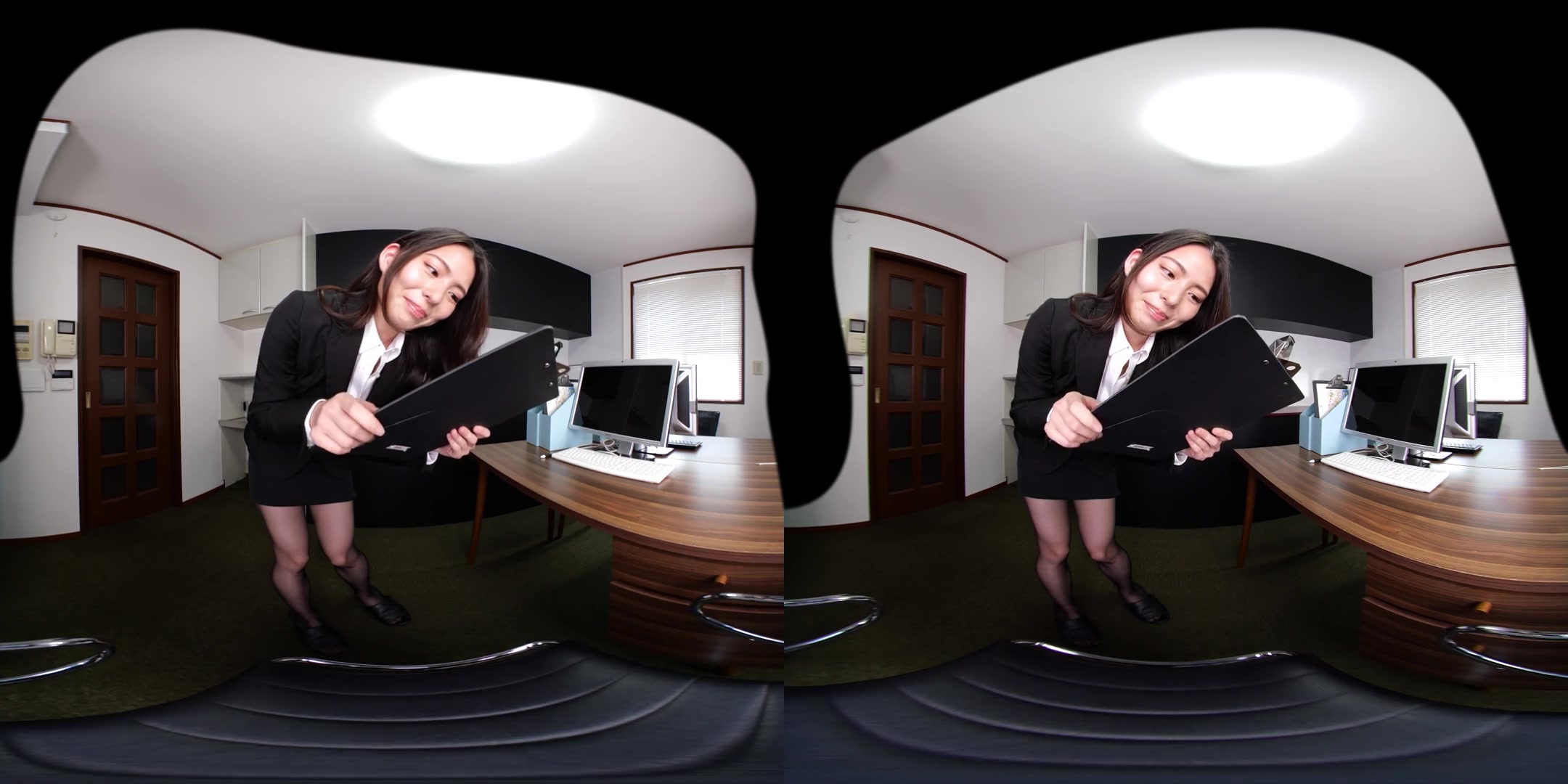 Virtual Dive: The Real Face of My Subordinate; Japanese OL Virtual Girlfriend Experience