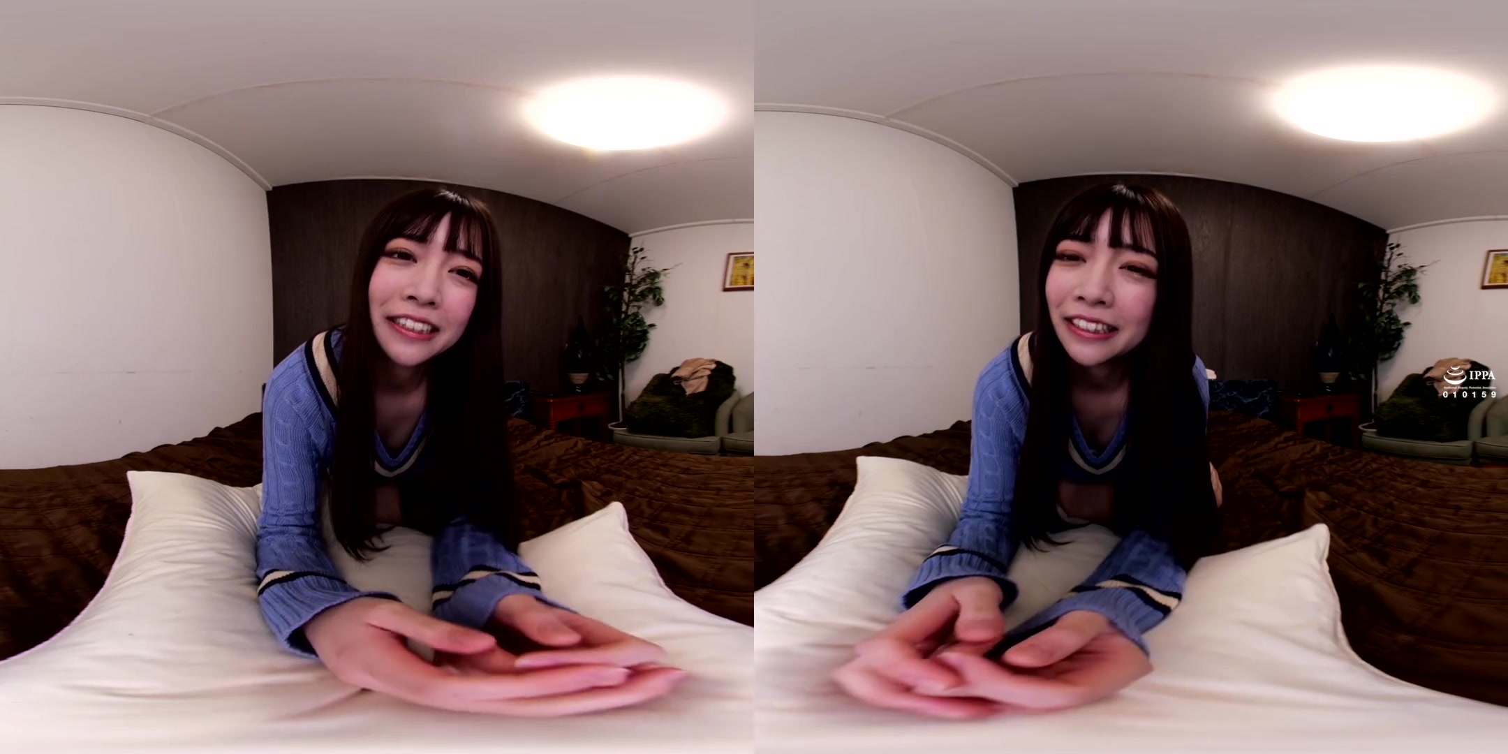Karen Nanase Masturbation VR; JAV Idol Solo in Bed