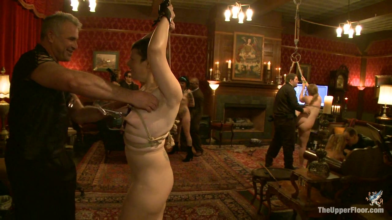 Jessie Cox Iona Grace Sparky Sin Claire Cheyenne Jewel Nicki Blue Lilla Katt in Six Slaves - TheUpperFloor