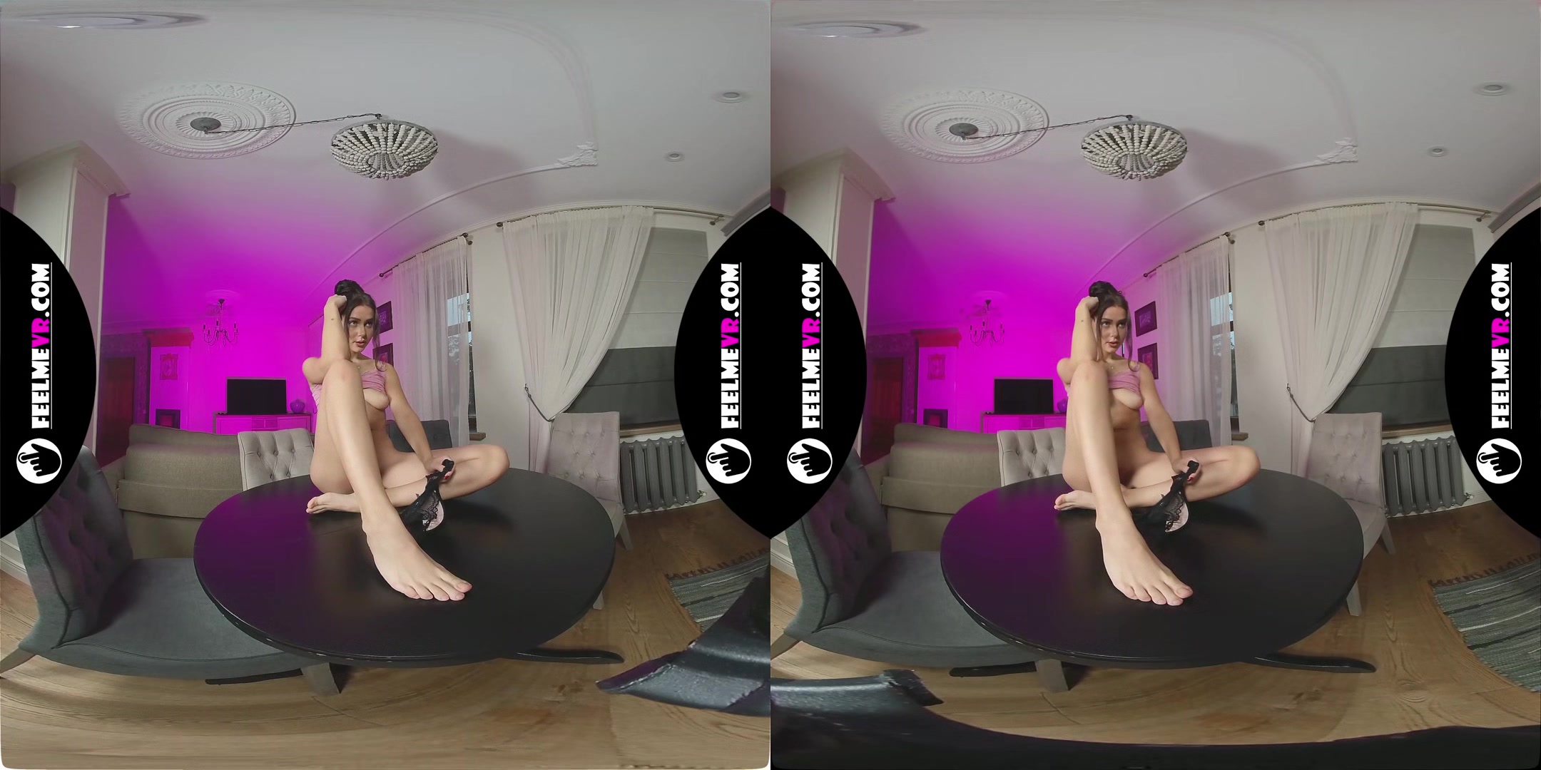 Virtual Reality Photoshoot Backstage With Amazing Babe Francheska
