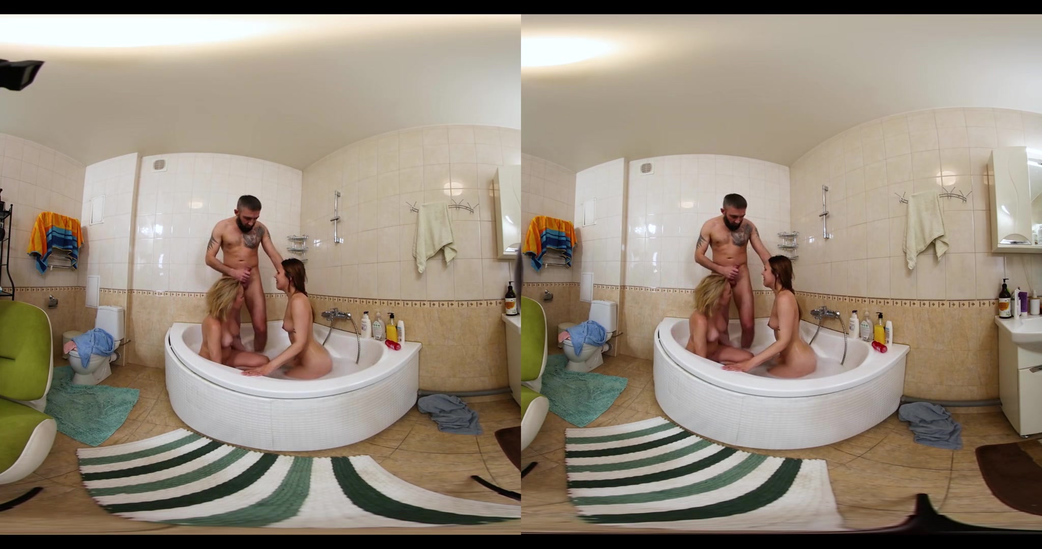 Tasting Anal In Threesome With Milf Mia C And Violet
