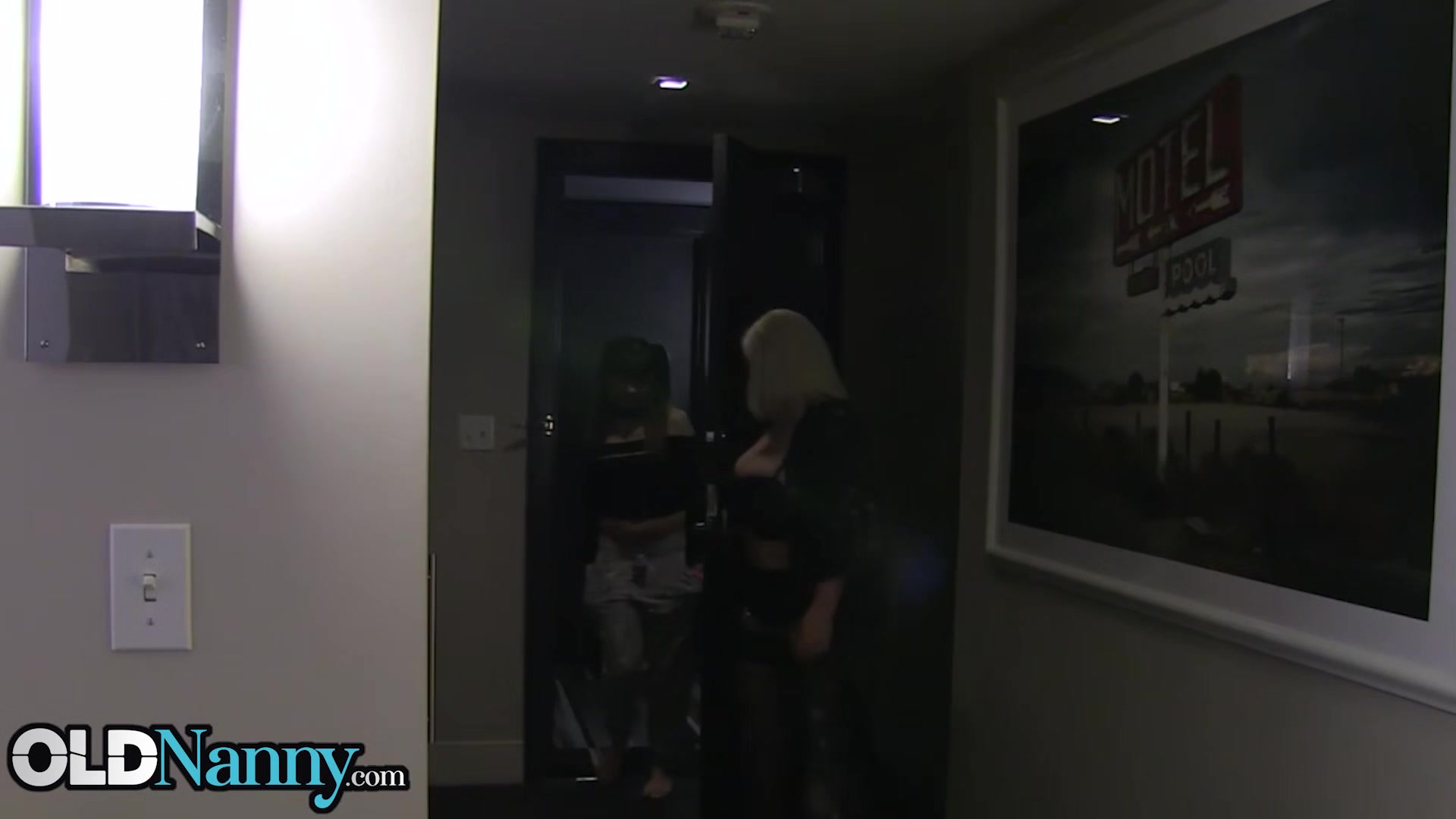 AGEDLOVE Blonde Step mom Diana Douglas Sucking Dick Of Martin Spell And Ride It Well