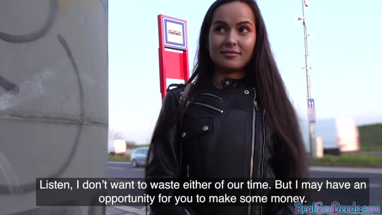 Teen4cash enjoys public POV BJ and pussyfuck outdoor