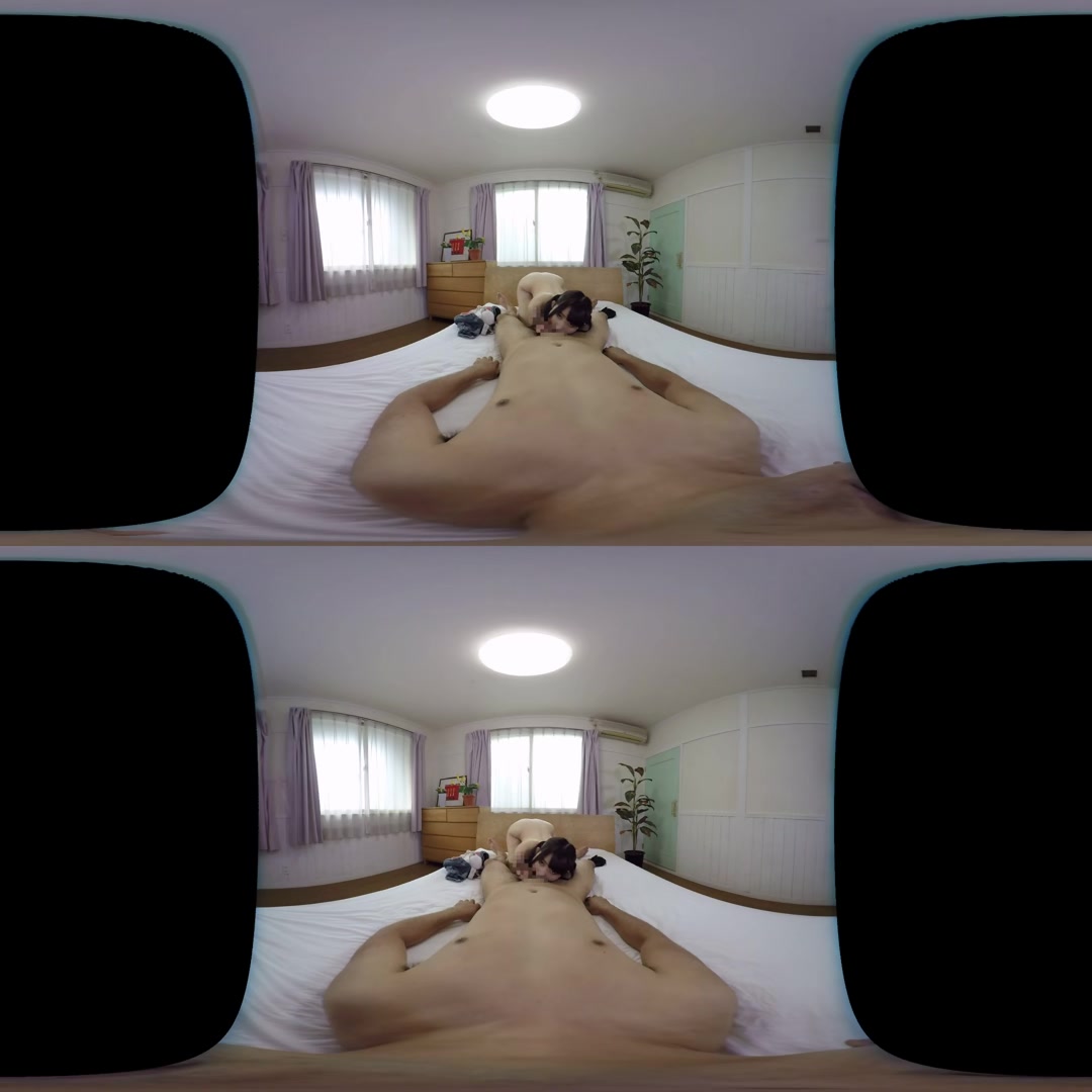 Ayuna Nijikoi - Gazing at the Virtual Blowjob - WOW!