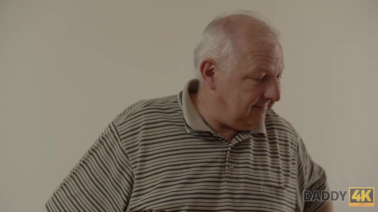 DADDY4K. Beauty Ornella Morgen enjoys nasty sex with old Step daddy