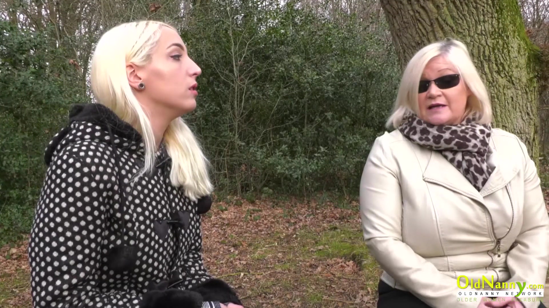 OldNannY British Mature and Blonde Lesbo Action