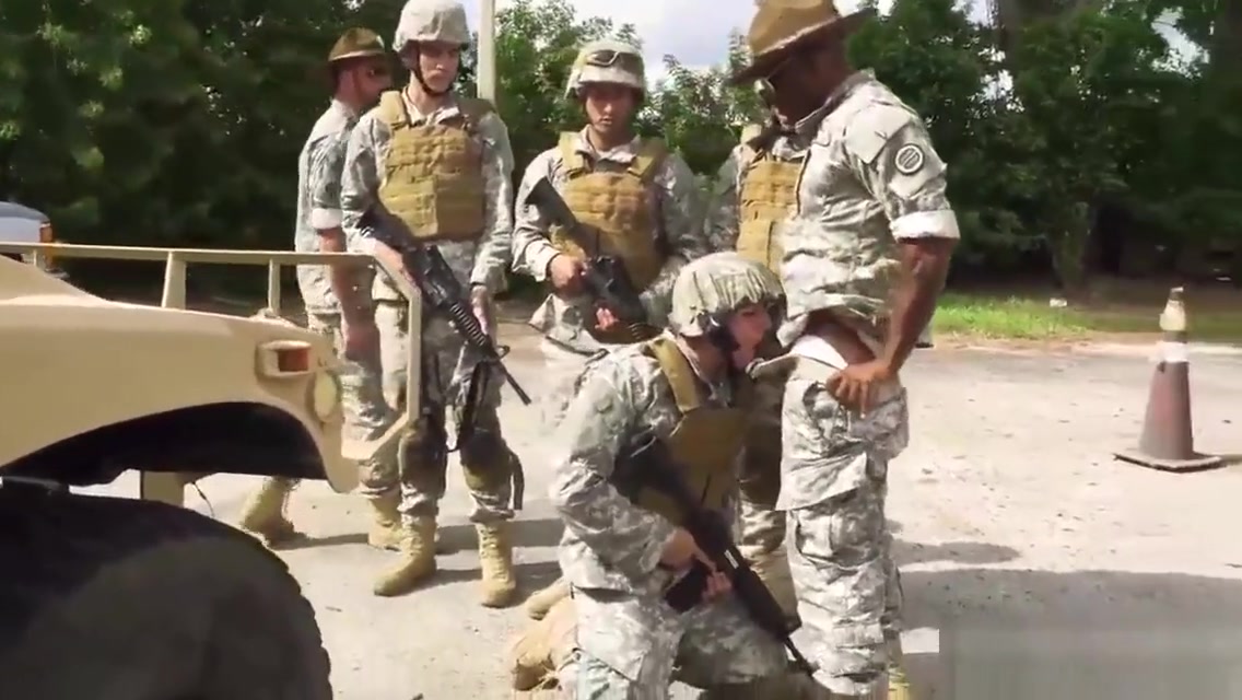 Penis army asia and blond army boy gay porn this soldier proved he