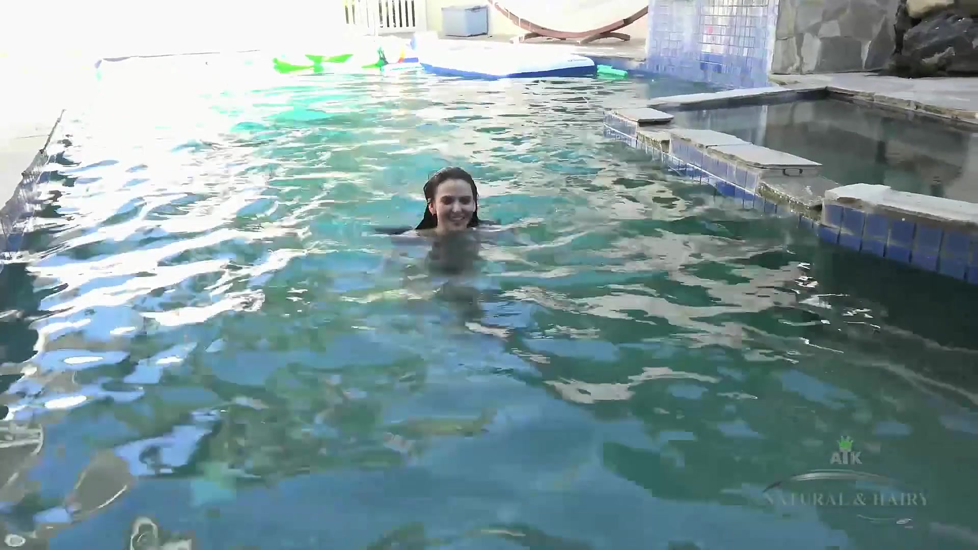 Emma Evins Goes Skinny Dipping