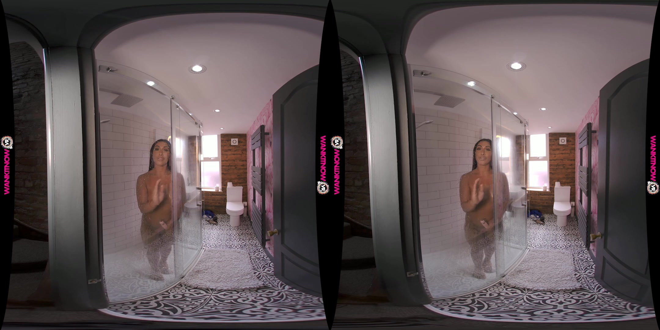 Shower featuring Hannah Shaw - WankitNowVR