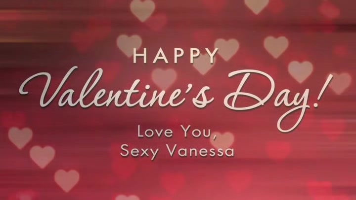 Sexy Vanessa in Happy Valentine Cock For Me! Clip#1