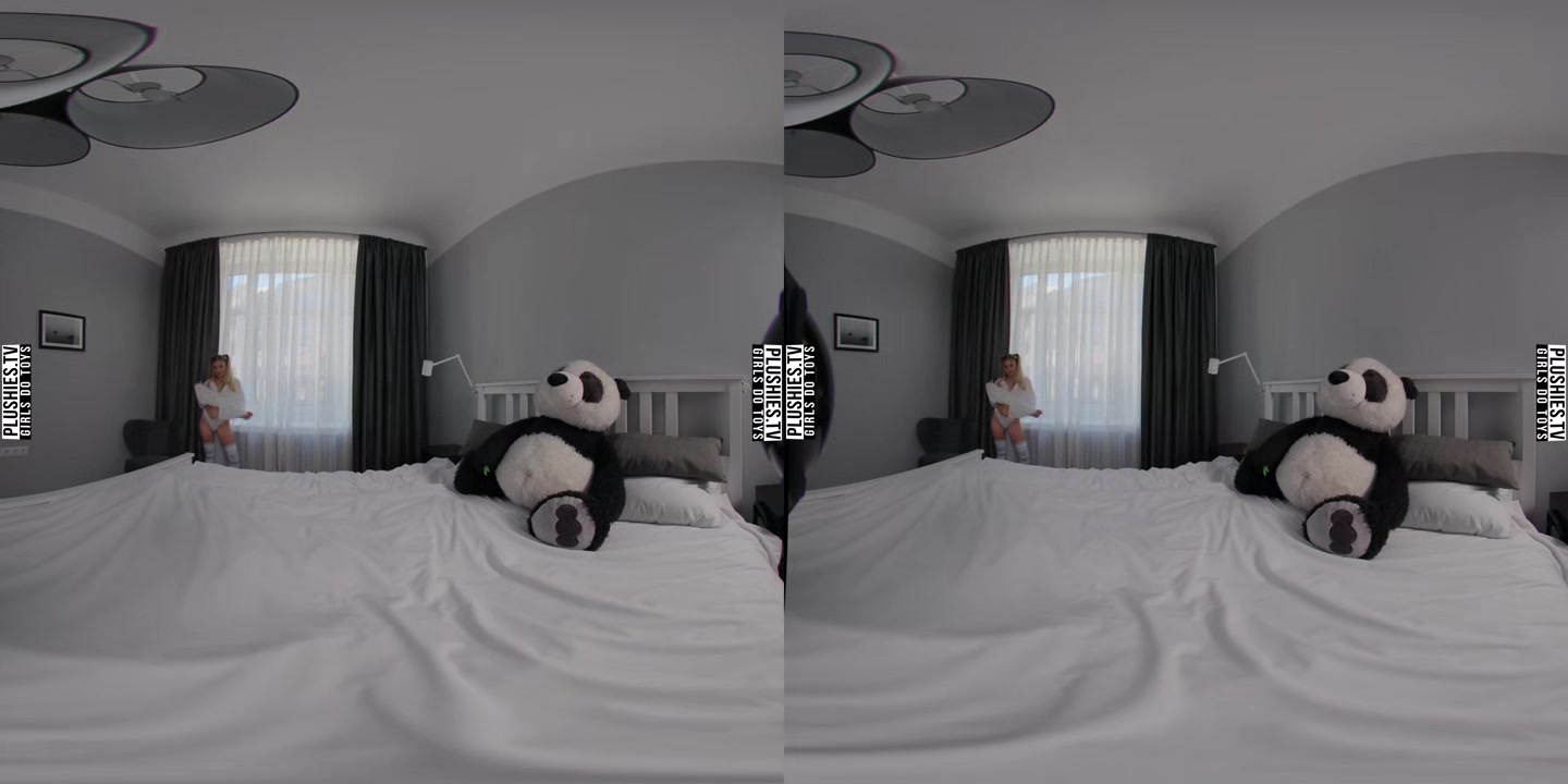 Stefani Kaleesy - New Boyfriend Panda Bear - PlushiesVR