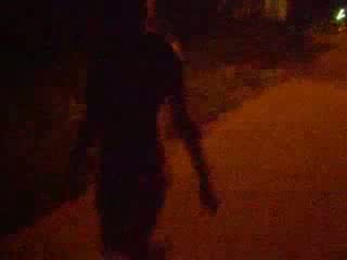 Nude walk around the hood