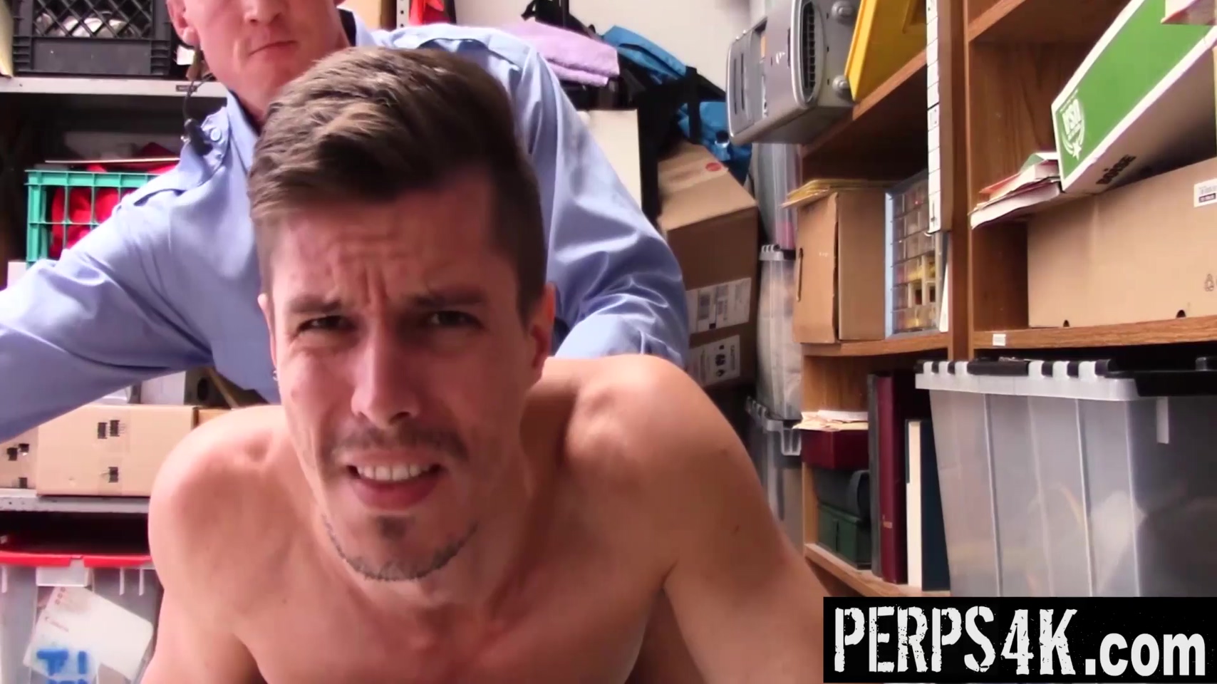 Pierce Hartman And Alex Chandler In A Large, Hard Object Was Detected Near Suspects Groin - Perps4k 8 Min