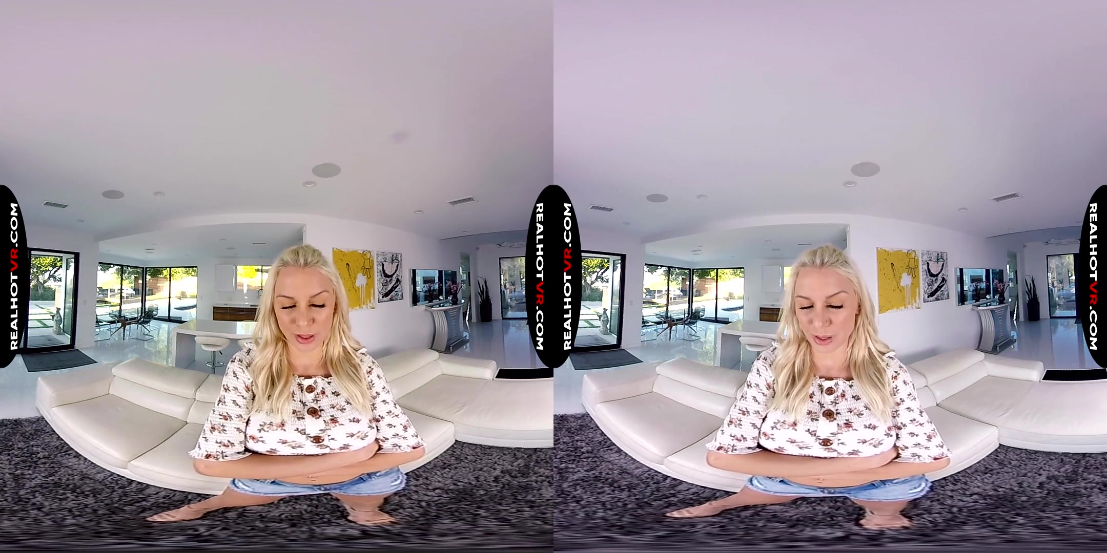 Kenzie Taylor & Shay Evans in Four Big Tits, Two Wet Pussies & You, Wanna Join In? - RealHotVR