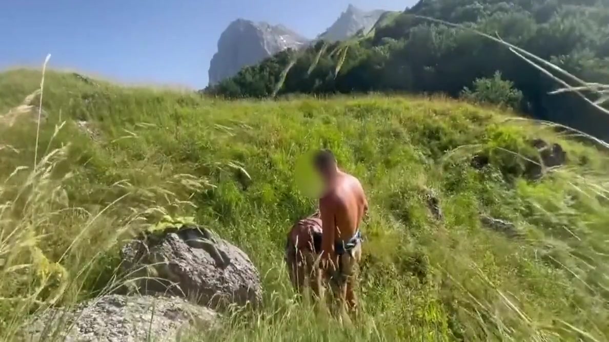 Fucked After Free Climbing In The Middle Of The Mountains