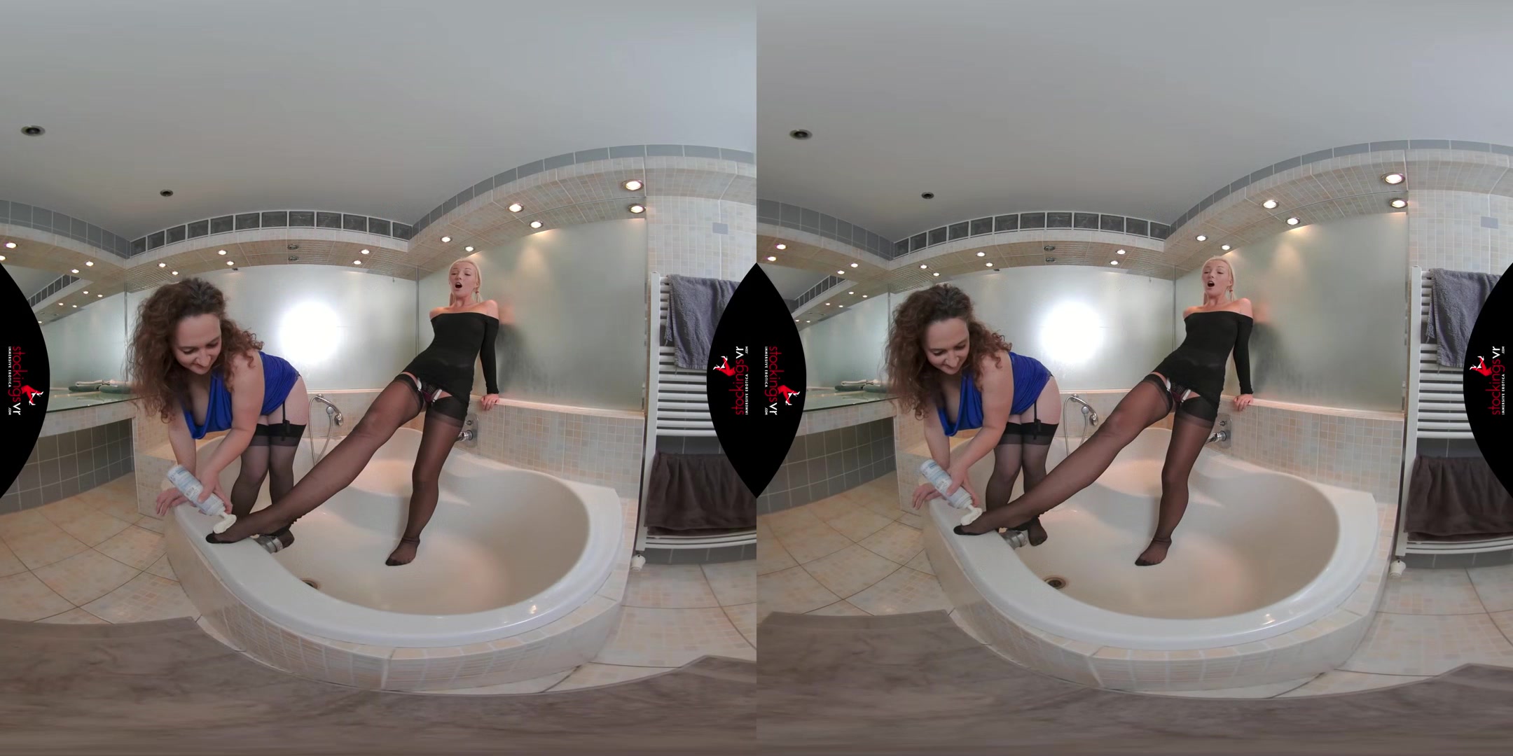 Creamy granny panty perv starring Lovita Fate and Ameli Monk