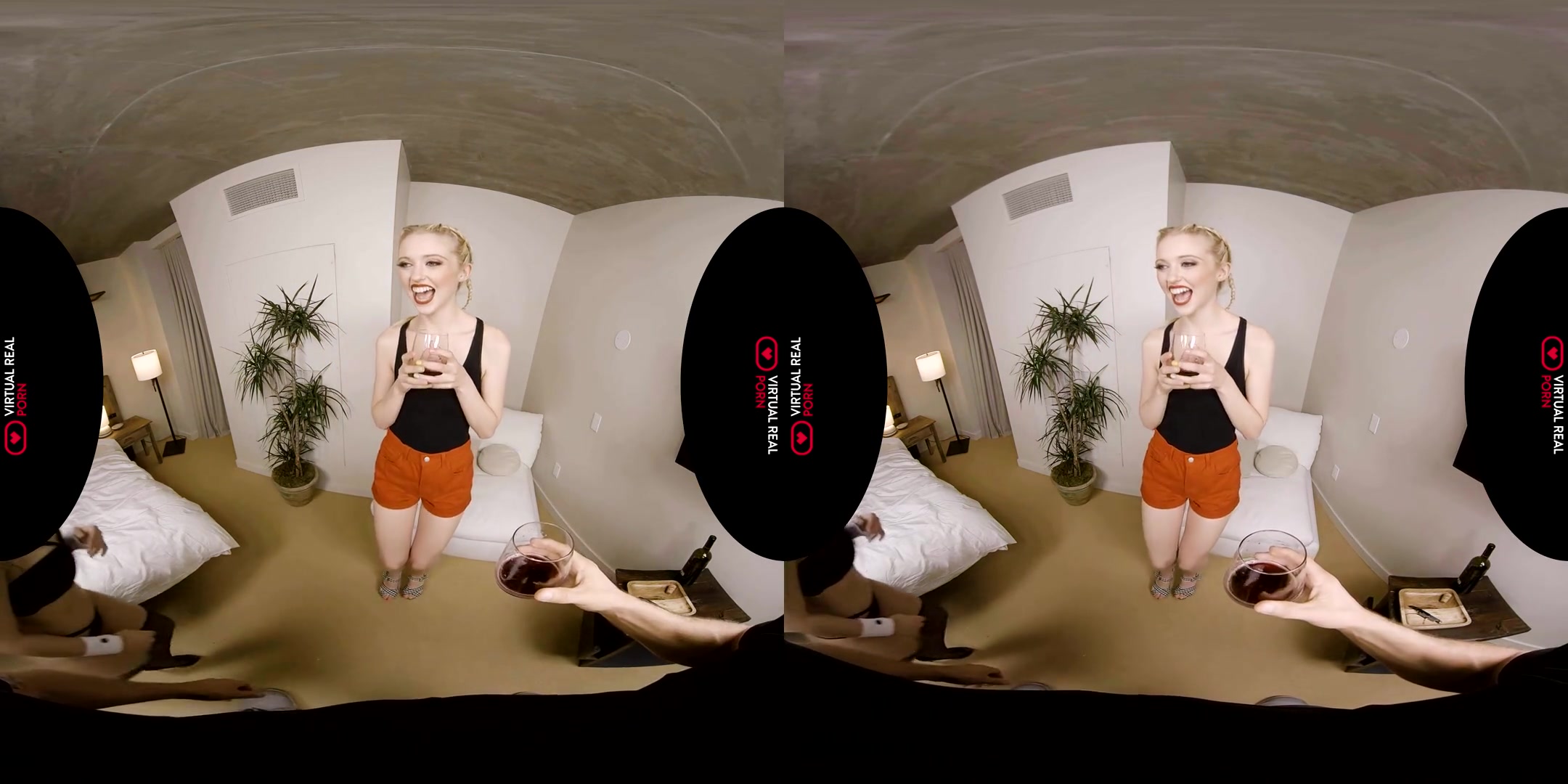 Chloe Couture & Jade Kush in Hidden Threesome - VirtualRealPorn