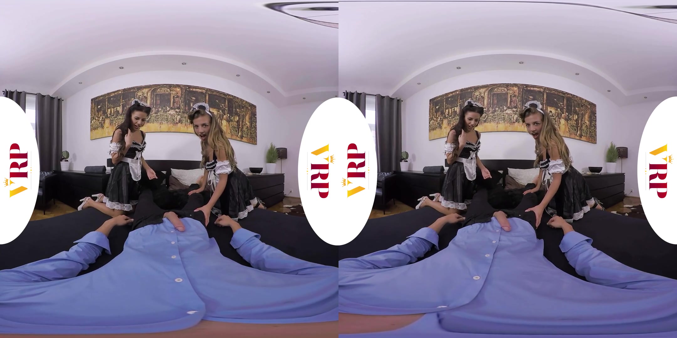 Silvia Dellai & Eveline Dellai in Maid Services - VRPFilms