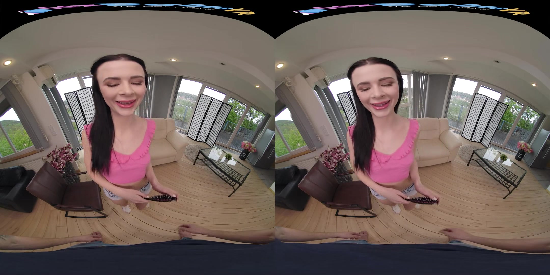 Clean My Pipes - Beautiful Long Haired Brunette Virtual Girlfriend Experience