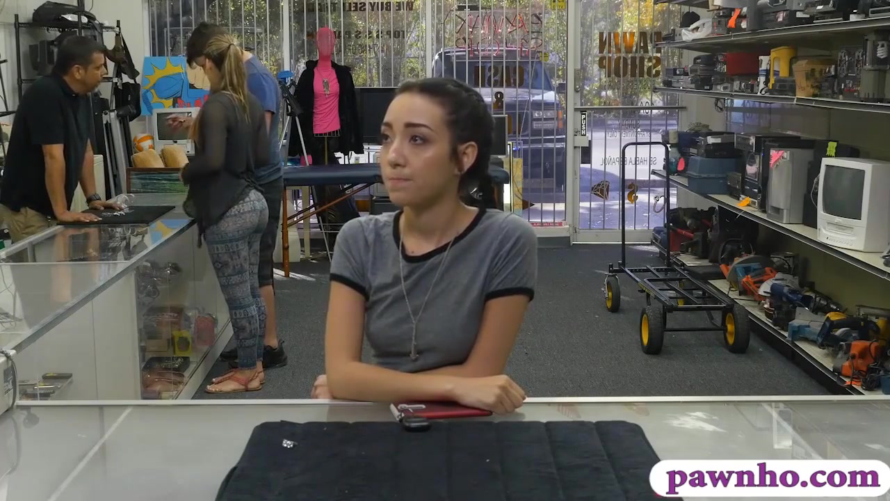 Petite teen 18+ Sells Ring And Screwed Hard At The Pawnshop