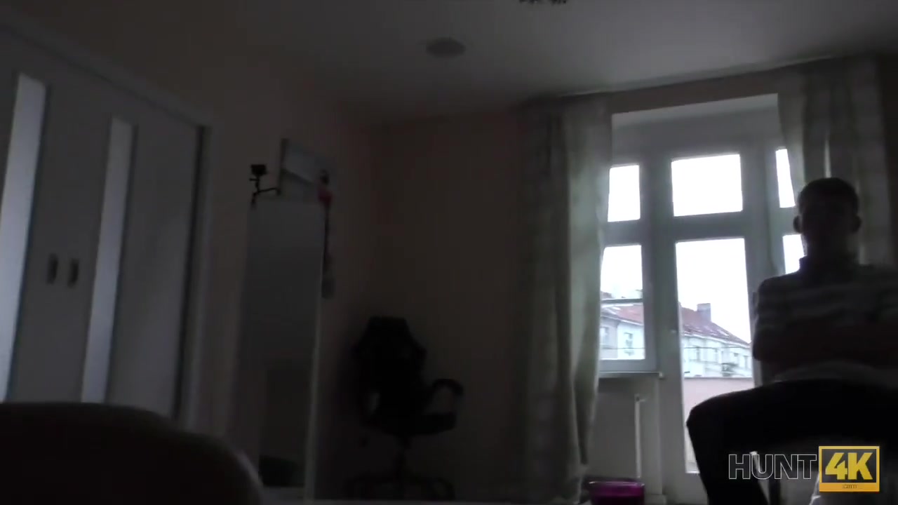 HUNT4K. Naughty man made beautiful brunette cheat on her docile BF