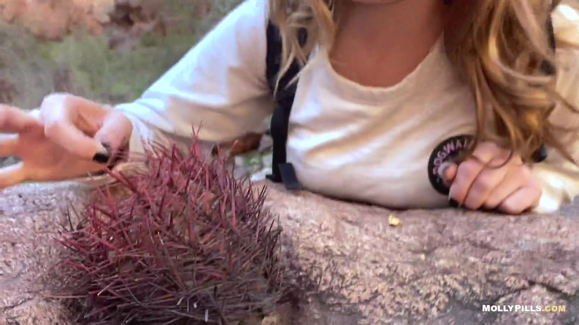 Hiking With Katie Kush - Sex Movies Featuring Molly Pills