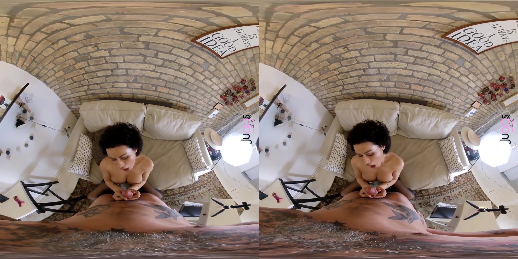 Lubachka in Petite Russian - Ep. 3: Creaming Her Boobs - perVRt