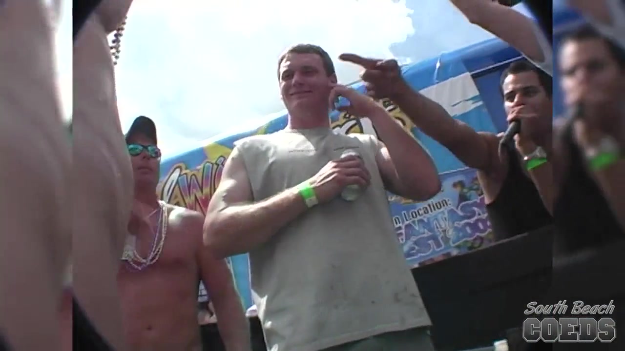 Spectacular Wet T With Masturbating Hot Girls And Bts Music Fest Tour Bus - SouthBeachCoeds