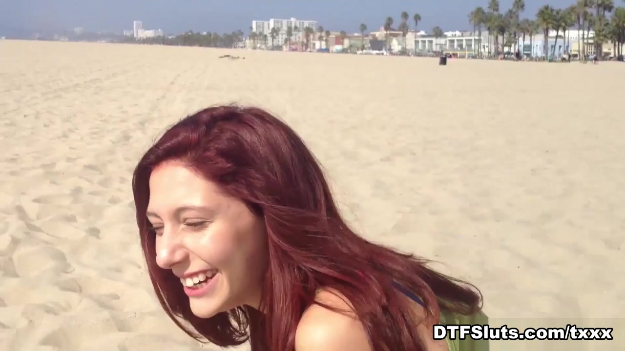 Ashlyn Molloy in Ashlyn Molloy Meets a Boy at the Beach and Lets Him Fuck Her Ass - DTFSluts