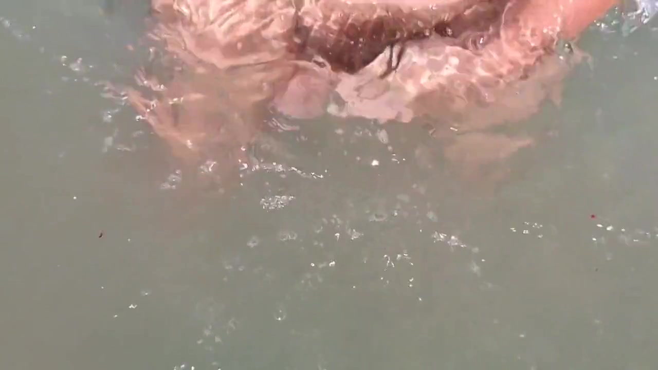Chase90 Playing With His Dick Into The Water