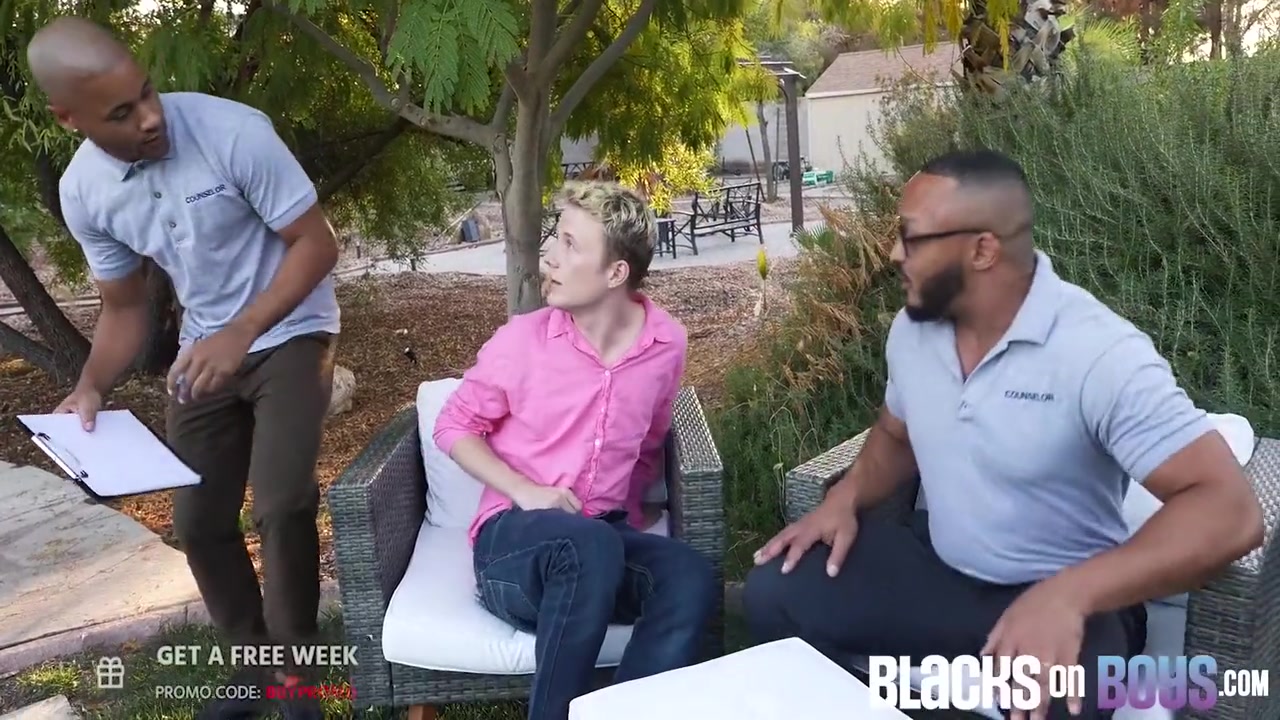 Xavier Zane And Dillon Diaz In Cute Jock Gets Counselled And Fucked By 2 Bbcs