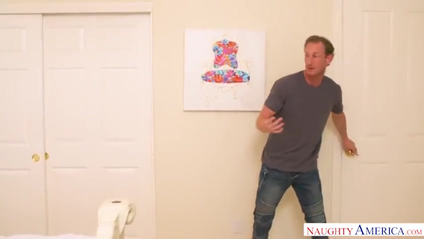 Curvy Roomate Help With Cumming Instead Of Jerking Off