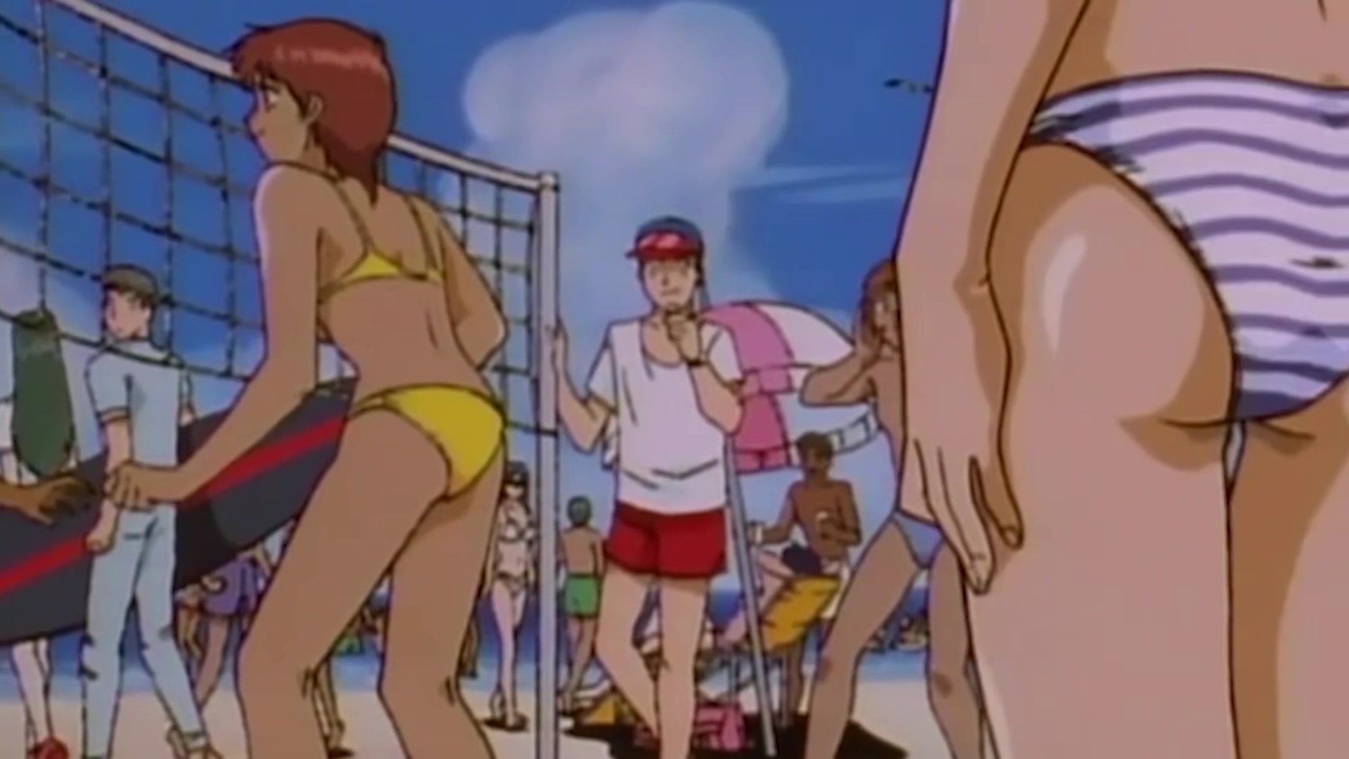 Young man enjoys eating young pussy than makes love with the beautiful surfer girl : Hentai Uncensored