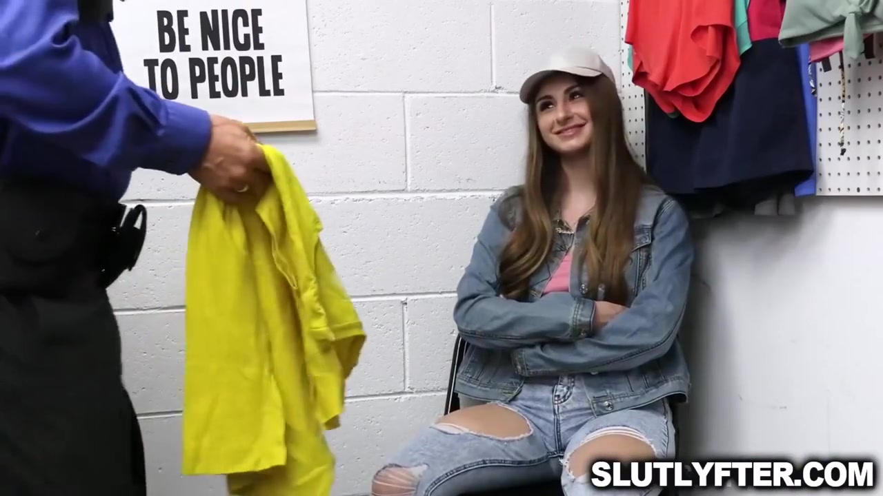 teen 18+ Shoplifters Deal For Her Freedom