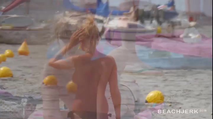 Topless Beach Blonde - BeachJerk