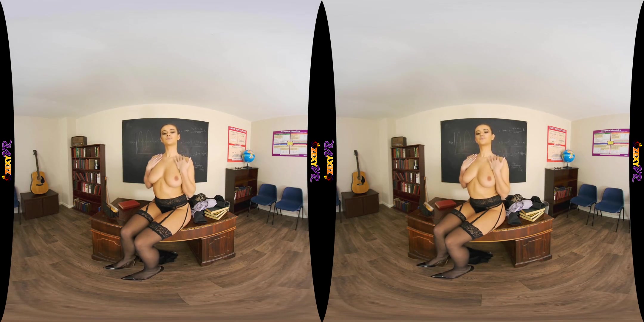 Amelia B in Desk Space - ZexyVR