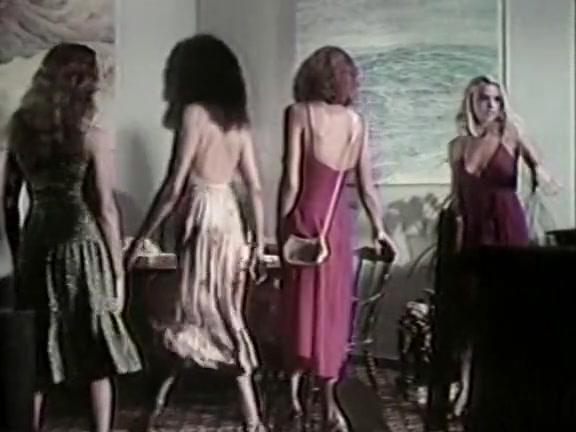 Amber Lynn, Tiffany Clark, Ashley Welles in vintage sex movie