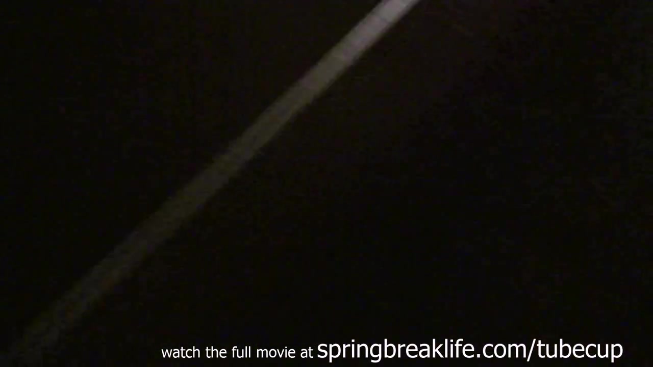 SpringBreakLife Video: Brunette Flashes In Bar Then Pees