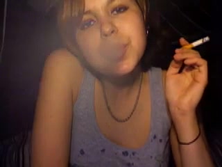 Young lady shows her delicious shapes on webcam